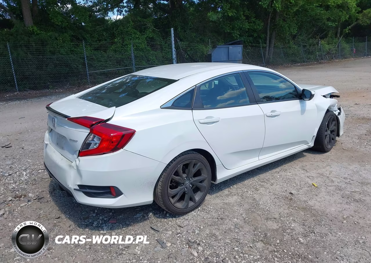 2020 Honda Civic Sport VIN:2HGFC2F85LH599540 - 4