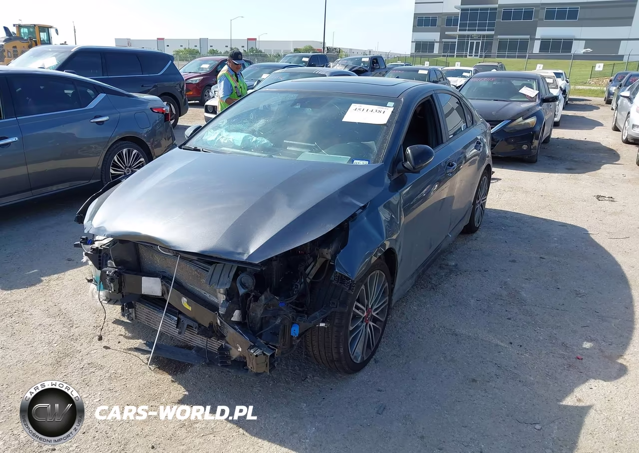 2022 Kia Forte Gt VIN:3KPF44AC3NE434183 - 2
