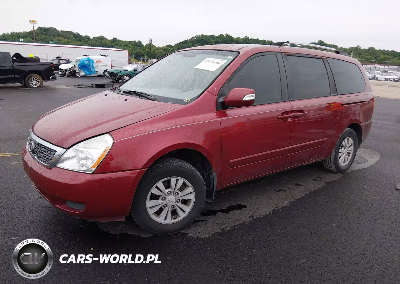 2011 Kia Sedona Lx VIN:KNDMG4C78B6394179 - 2