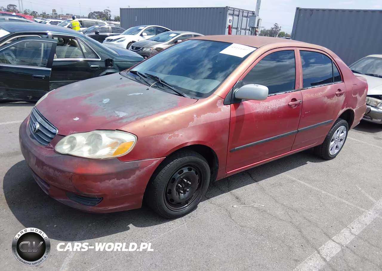 2003 Toyota Corolla Ce VIN:1NXBR32E03Z065139 - 2