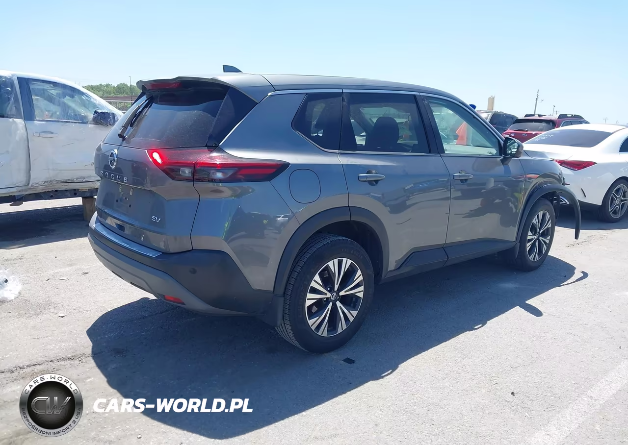 2021 Nissan Rogue Sv Fwd VIN:5N1AT3BA6MC683101 - 4