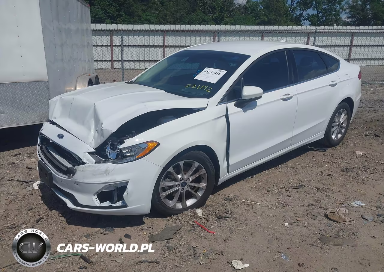 2020 Ford Fusion Se VIN:3FA6P0HDXLR221192 - 2