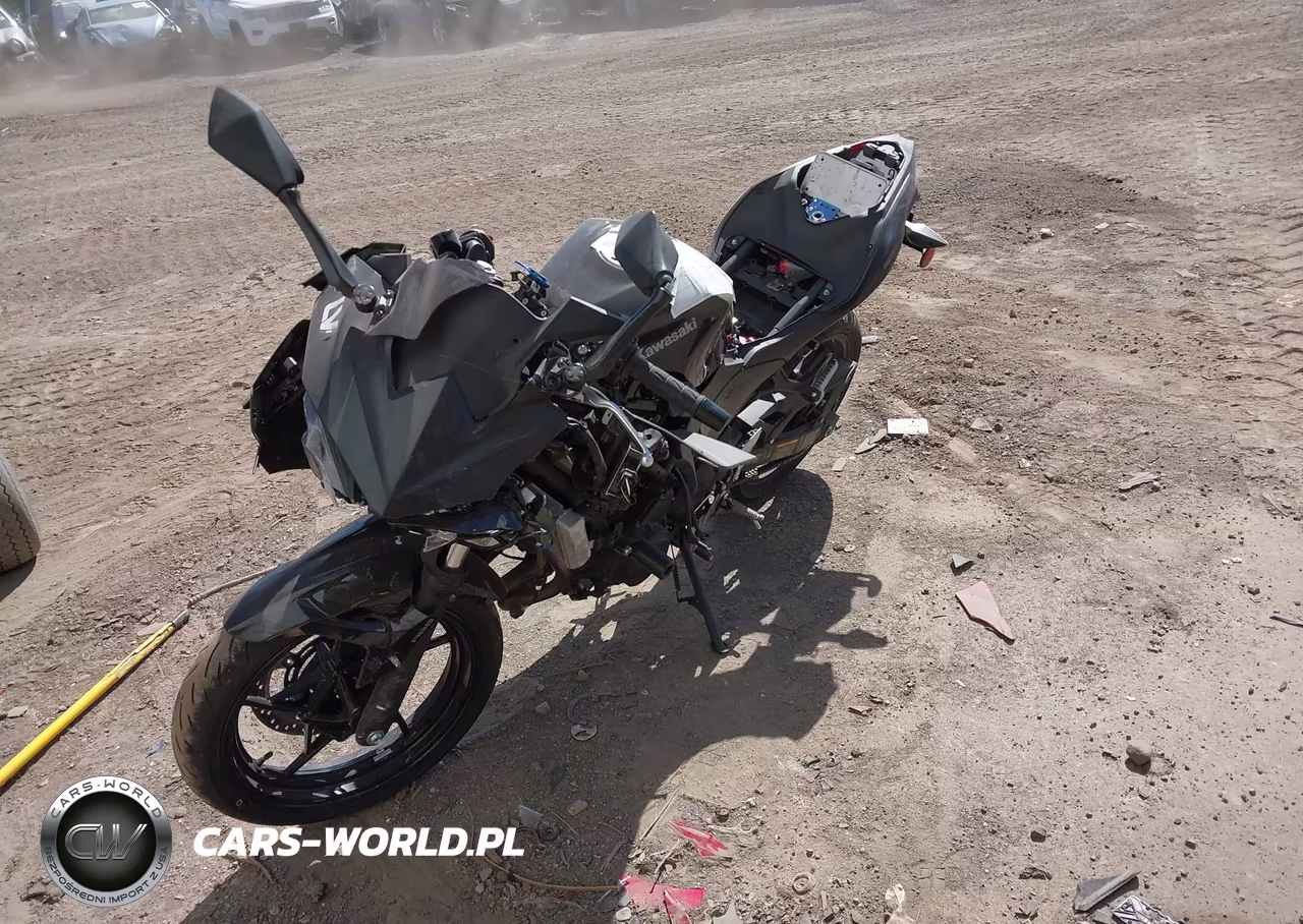 2025 Kawasaki Ex500 VIN:ML5EXGG14SDA59294 - 2