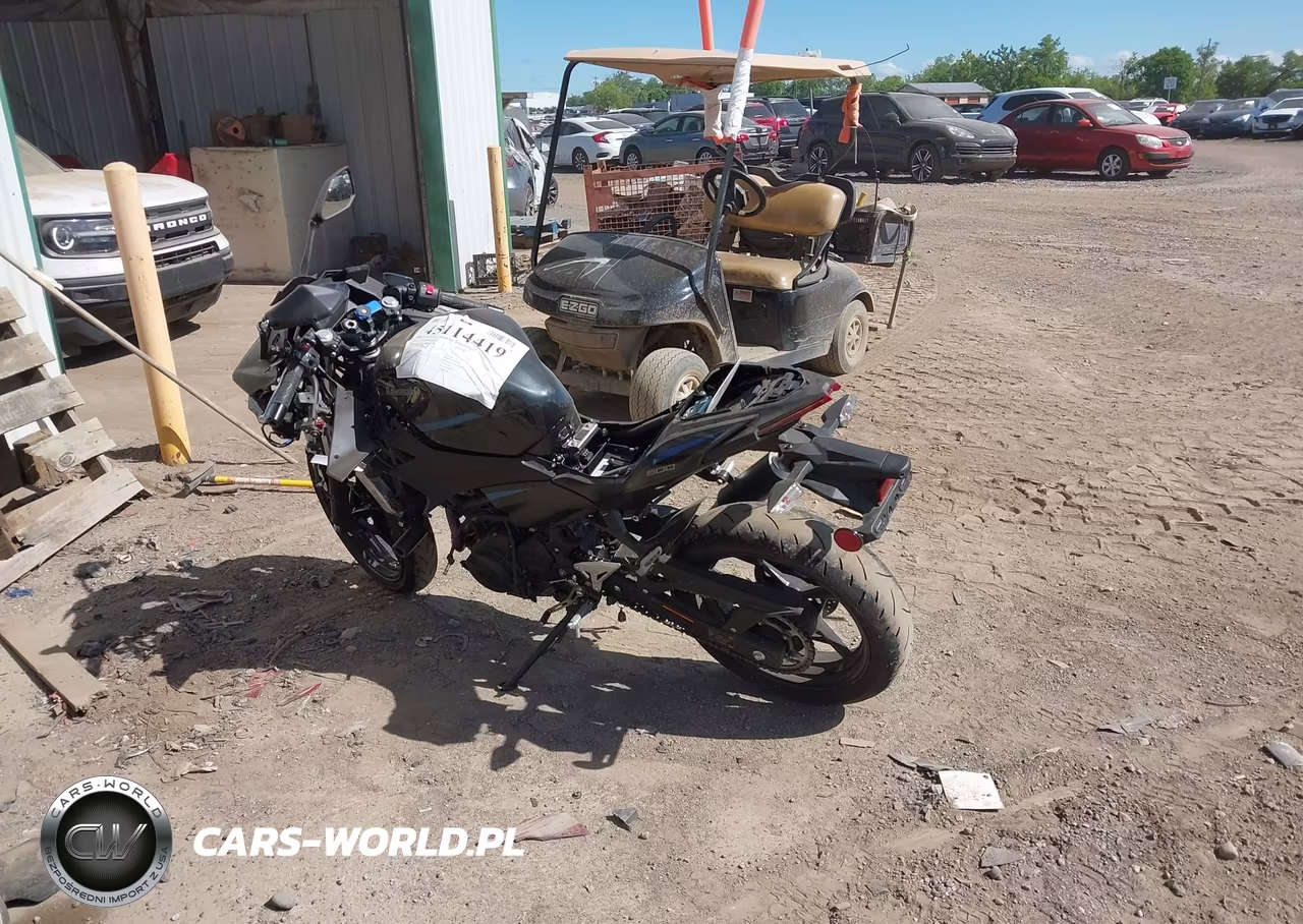 2025 Kawasaki Ex500 VIN:ML5EXGG14SDA59294 - 3