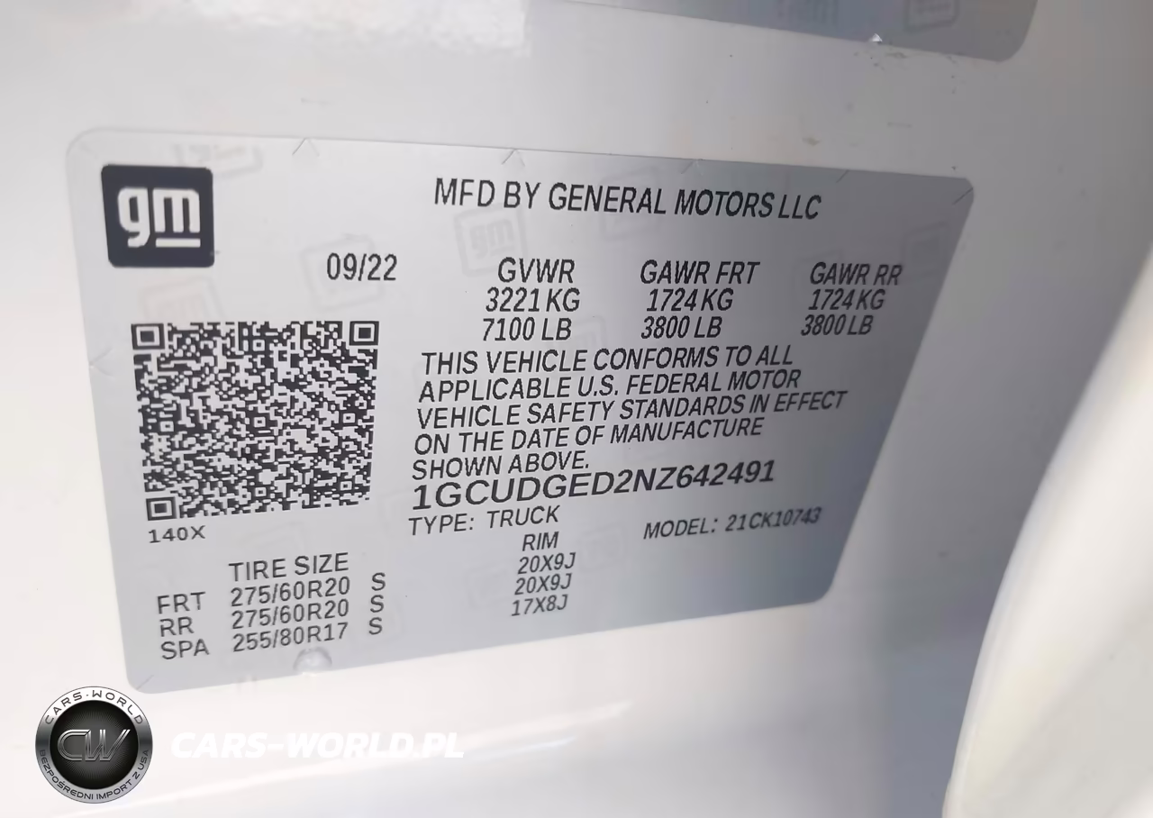 2022 Chevrolet Silverado K1500 Ltz VIN:1GCUDGED2NZ642491 - 9