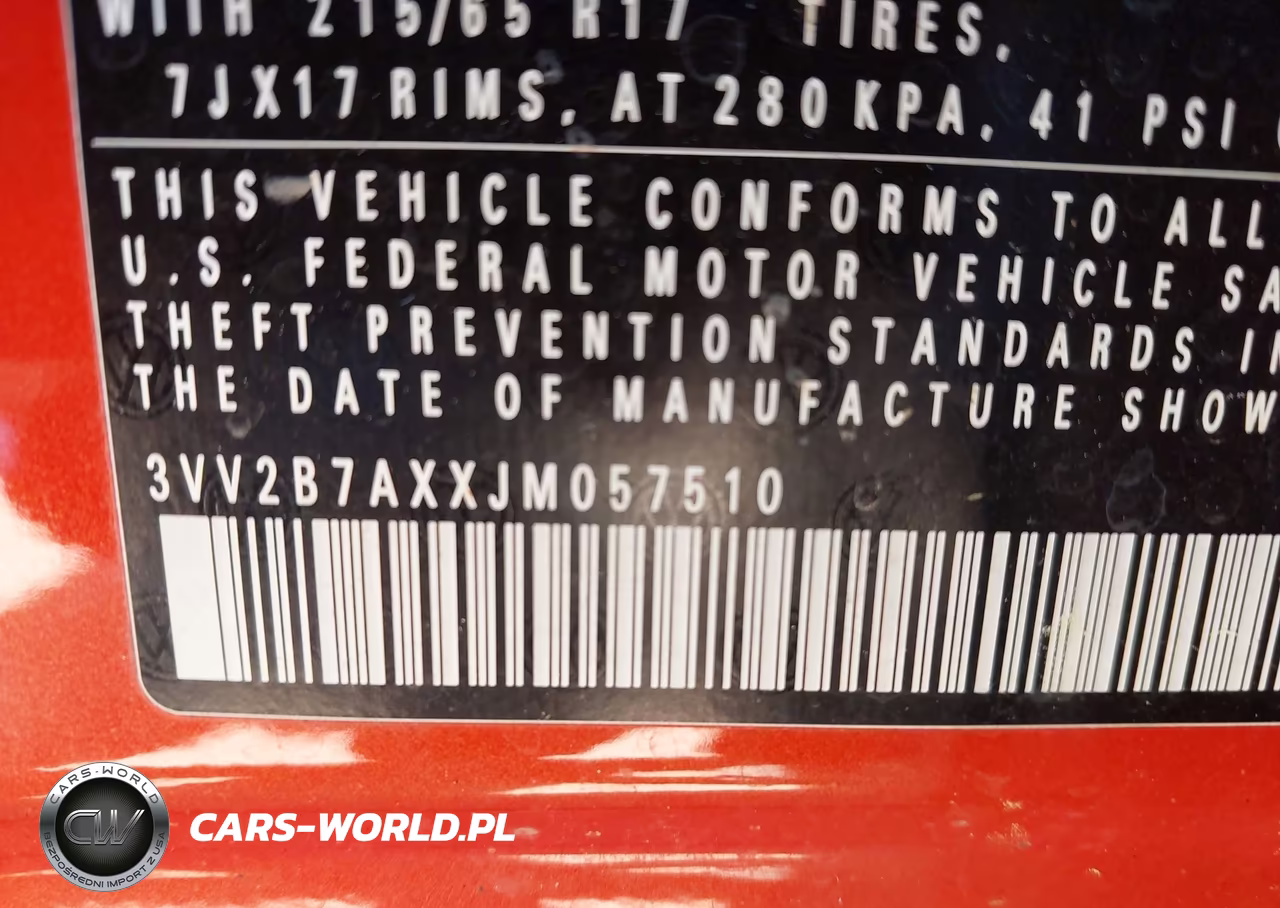 2018 Volkswagen Tiguan 2.0T Se-2.0T Sel VIN:3VV2B7AXXJM057510 - 9
