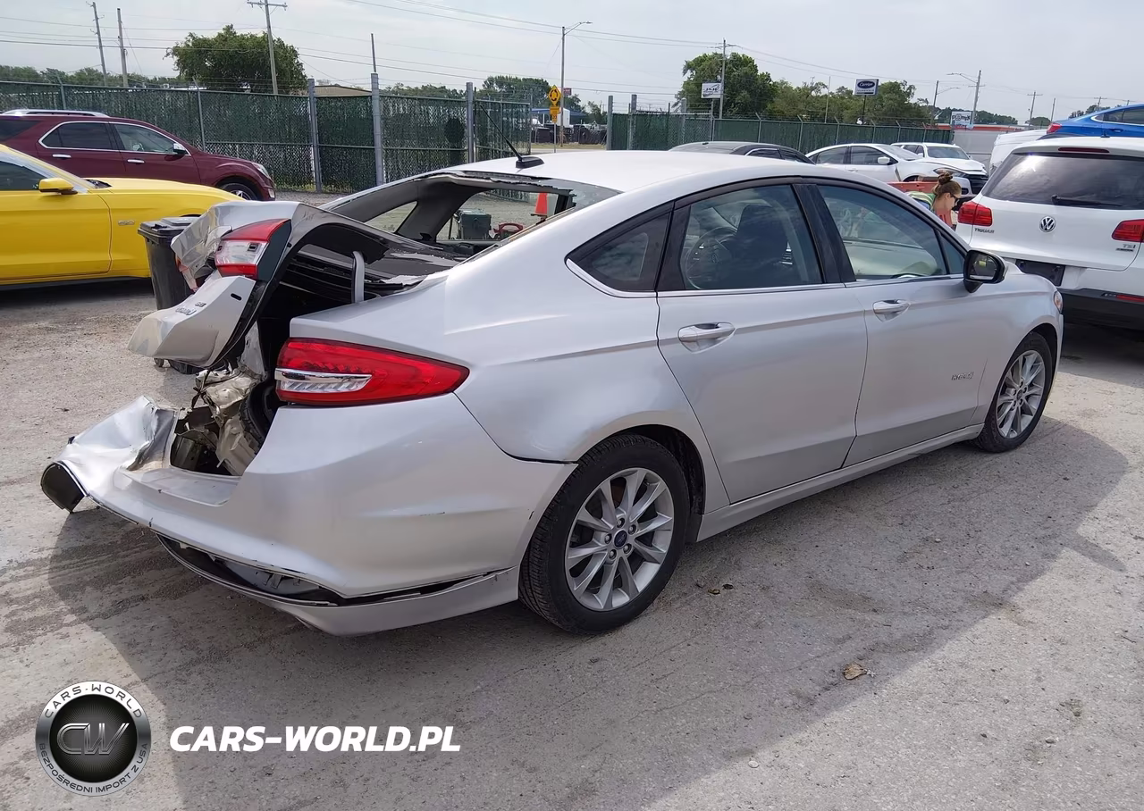 2017 Ford Fusion Hybrid Se VIN:3FA6P0LU2HR288142 - 4