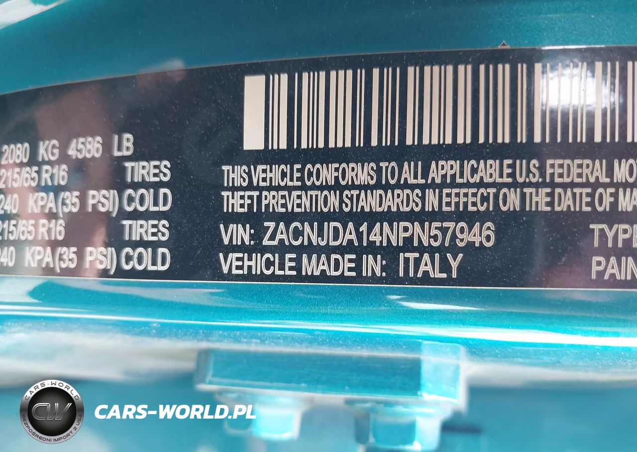 2022 Jeep Renegade Sport 4X4 VIN:ZACNJDA14NPN57946 - 9