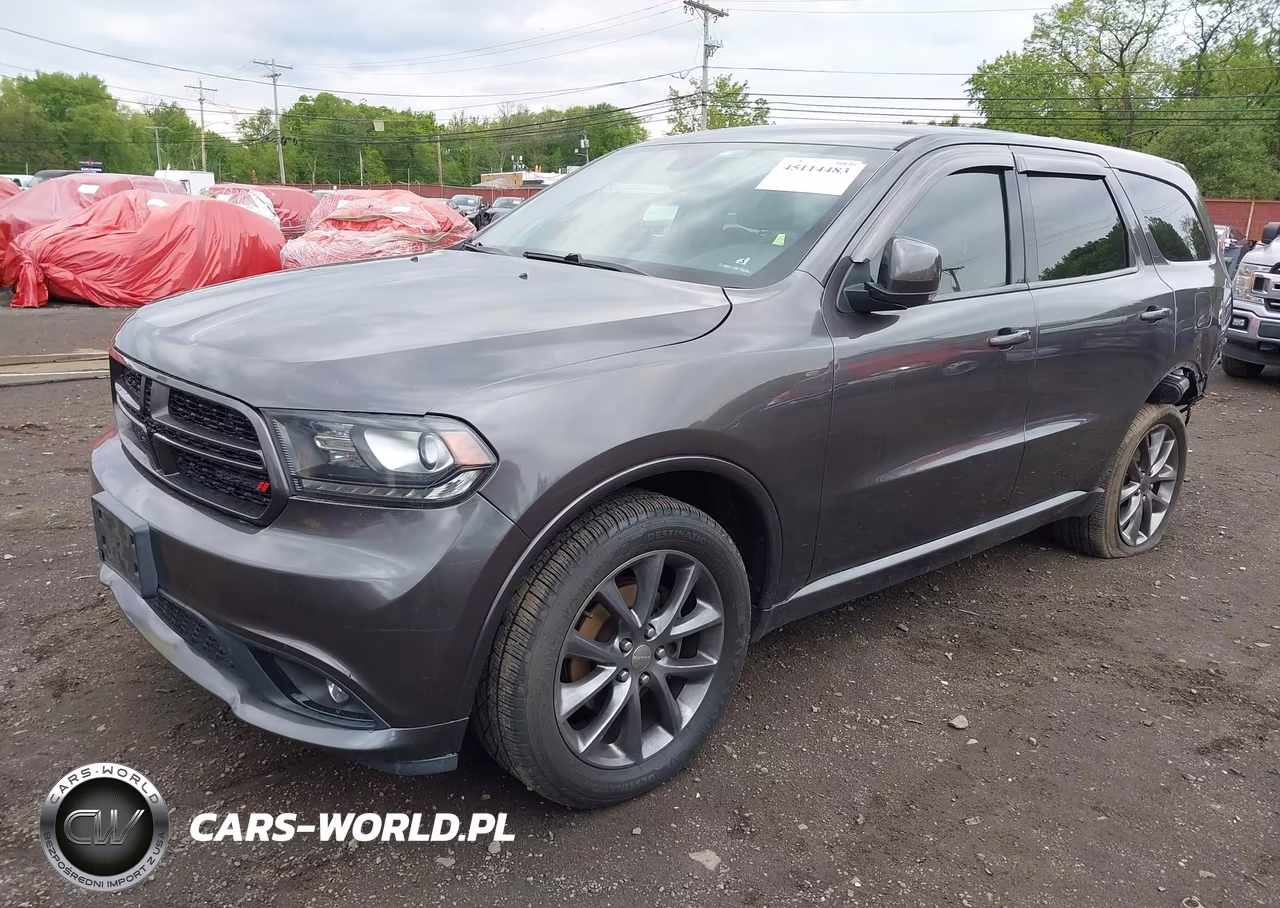 2017 Dodge Durango Gt Awd VIN:1C4RDJDG0HC660834 - 2