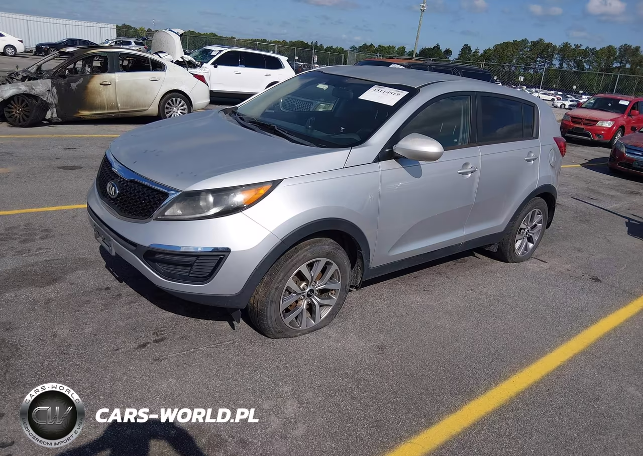 2015 Kia Sportage Lx VIN:KNDPB3AC9F7761449 - 2