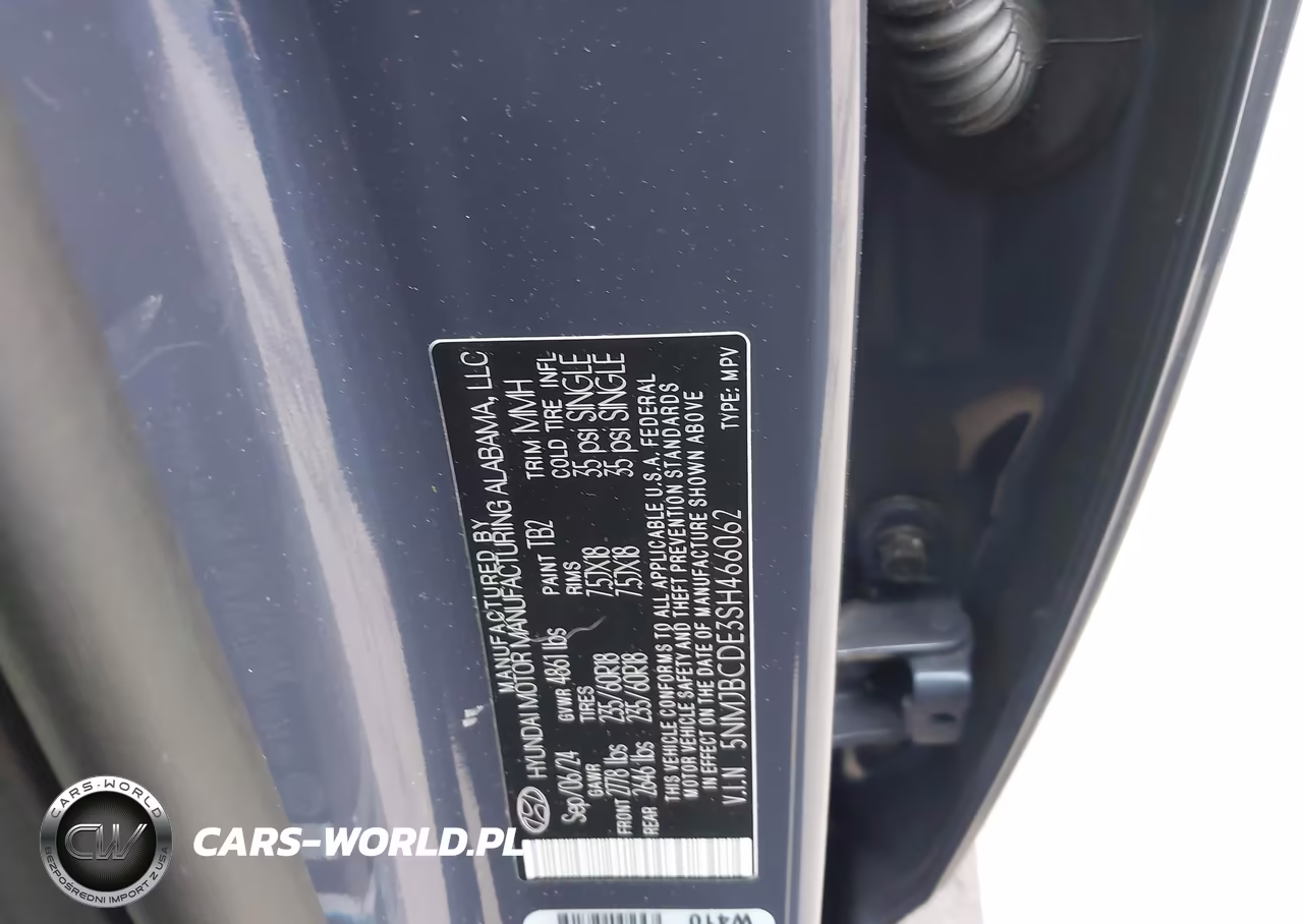 2025 Hyundai Tucson Sel VIN:5NMJBCDE3SH466062 - 9