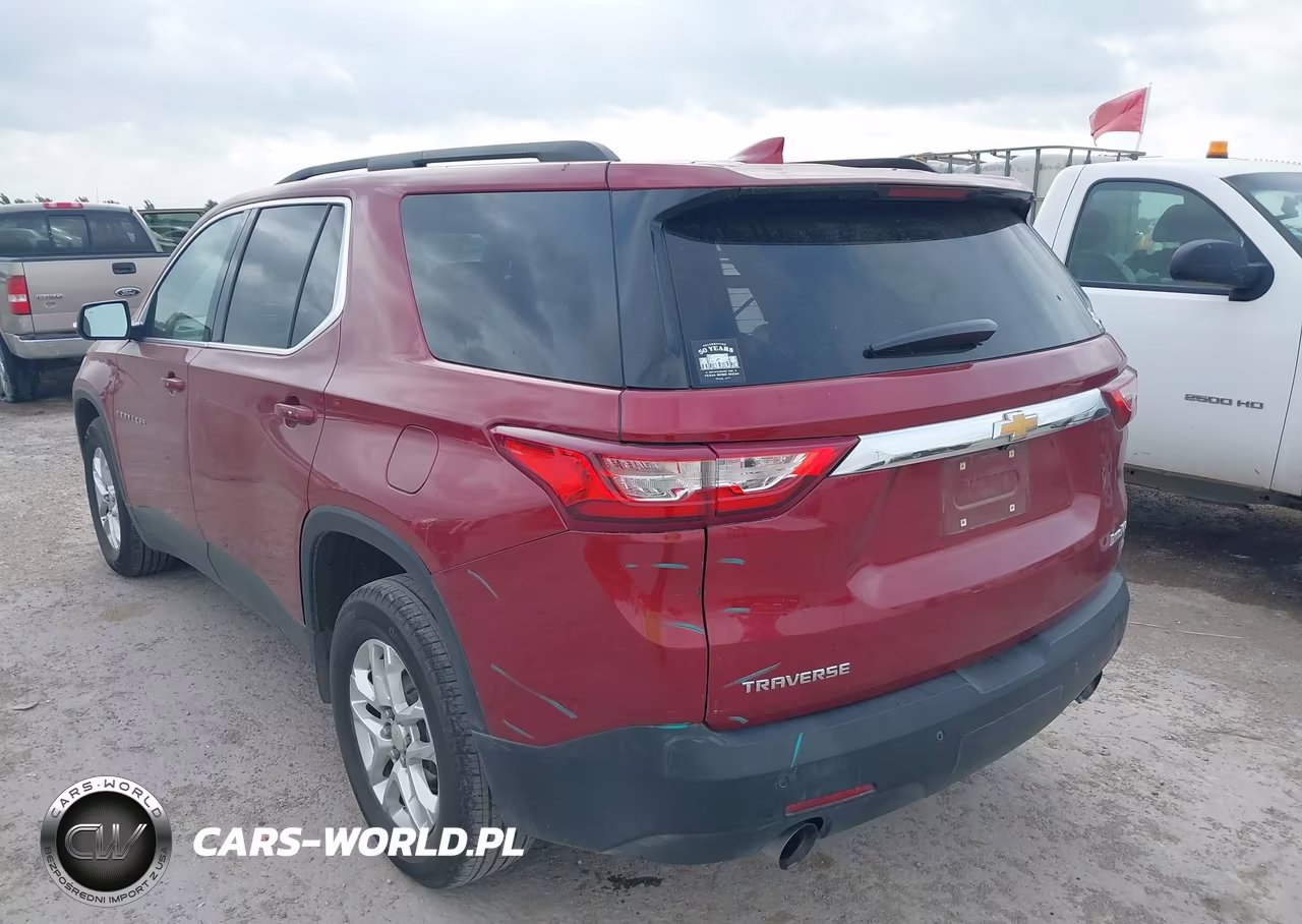 2021 Chevrolet Traverse Fwd Lt Cloth VIN:1GNERGKW9MJ177529 - 3