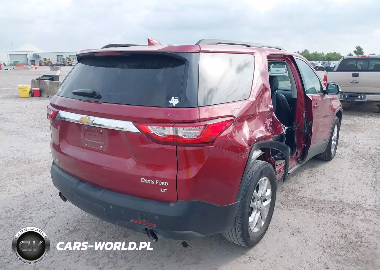 2021 Chevrolet Traverse Fwd Lt Cloth VIN:1GNERGKW9MJ177529 - 4