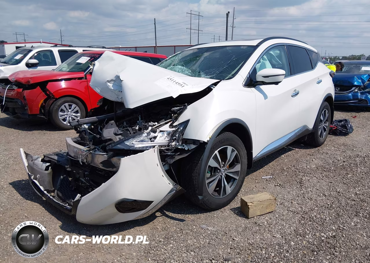 2019 Nissan Murano Sv VIN:5N1AZ2MJ4KN143561 - 2