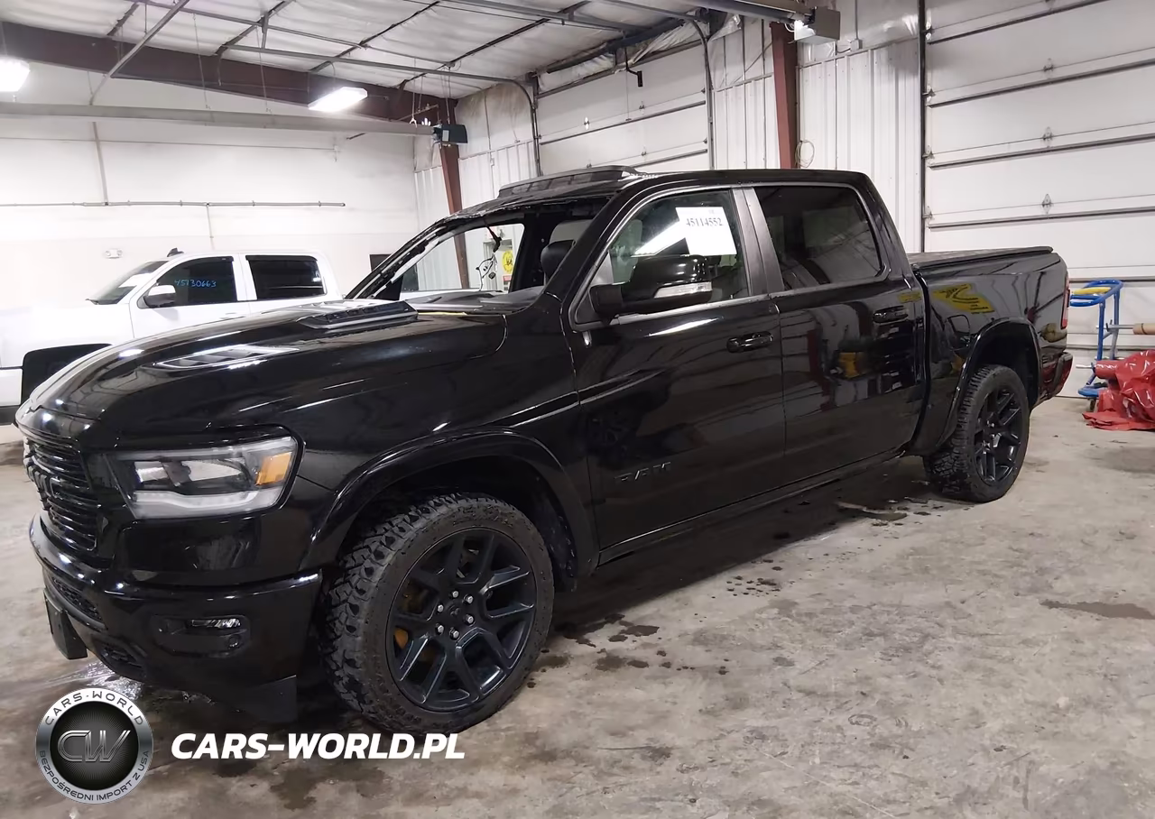 2021 Ram 1500 Laramie 4X4 5'7 Box VIN:1C6SRFJT3MN676534 - 2