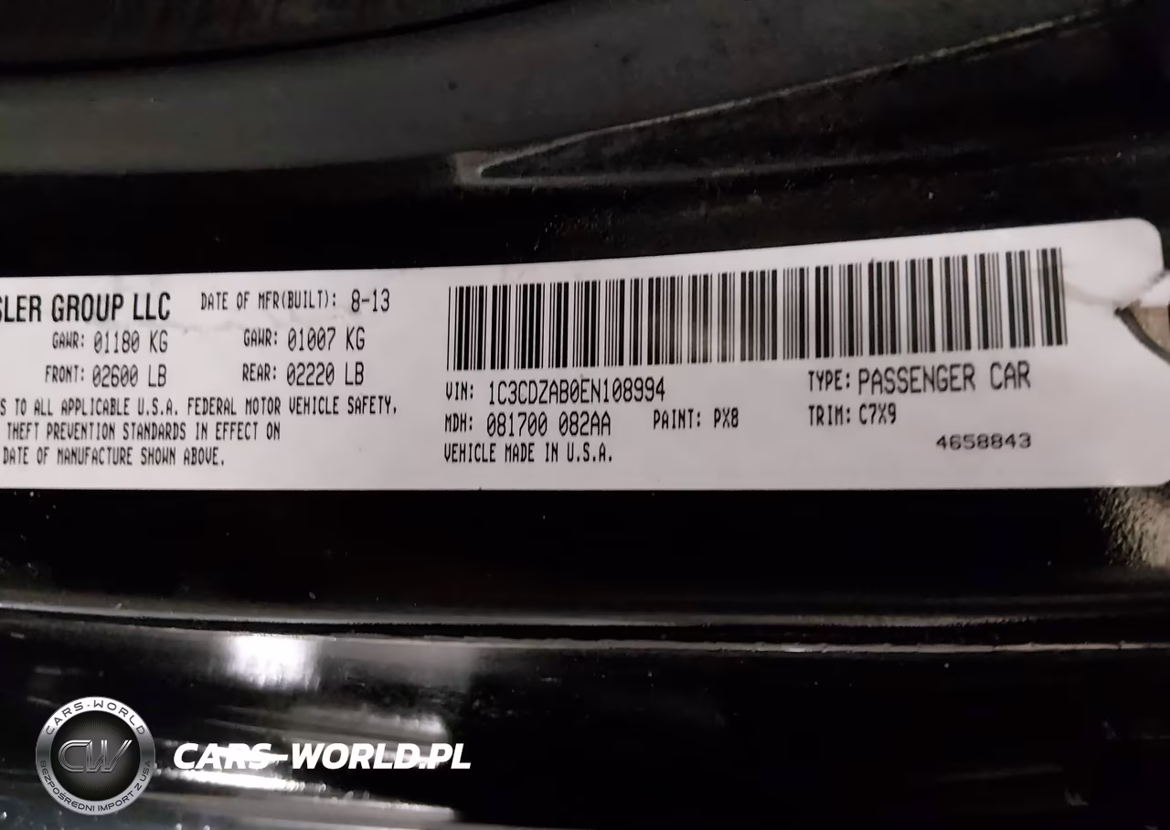 2014 Dodge Avenger Se VIN:1C3CDZAB0EN108994 - 9