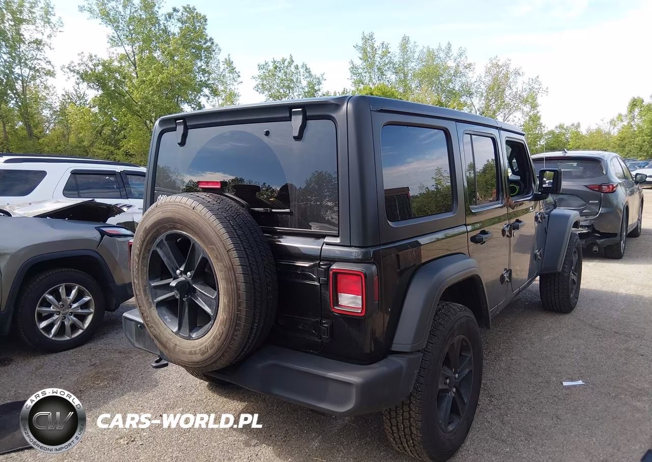 2022 Jeep Wrangler Unlimited Sport Altitude 4X4 VIN:1C4HJXDG6NW166754 - 4