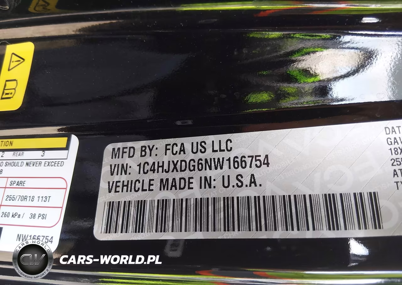 2022 Jeep Wrangler Unlimited Sport Altitude 4X4 VIN:1C4HJXDG6NW166754 - 9