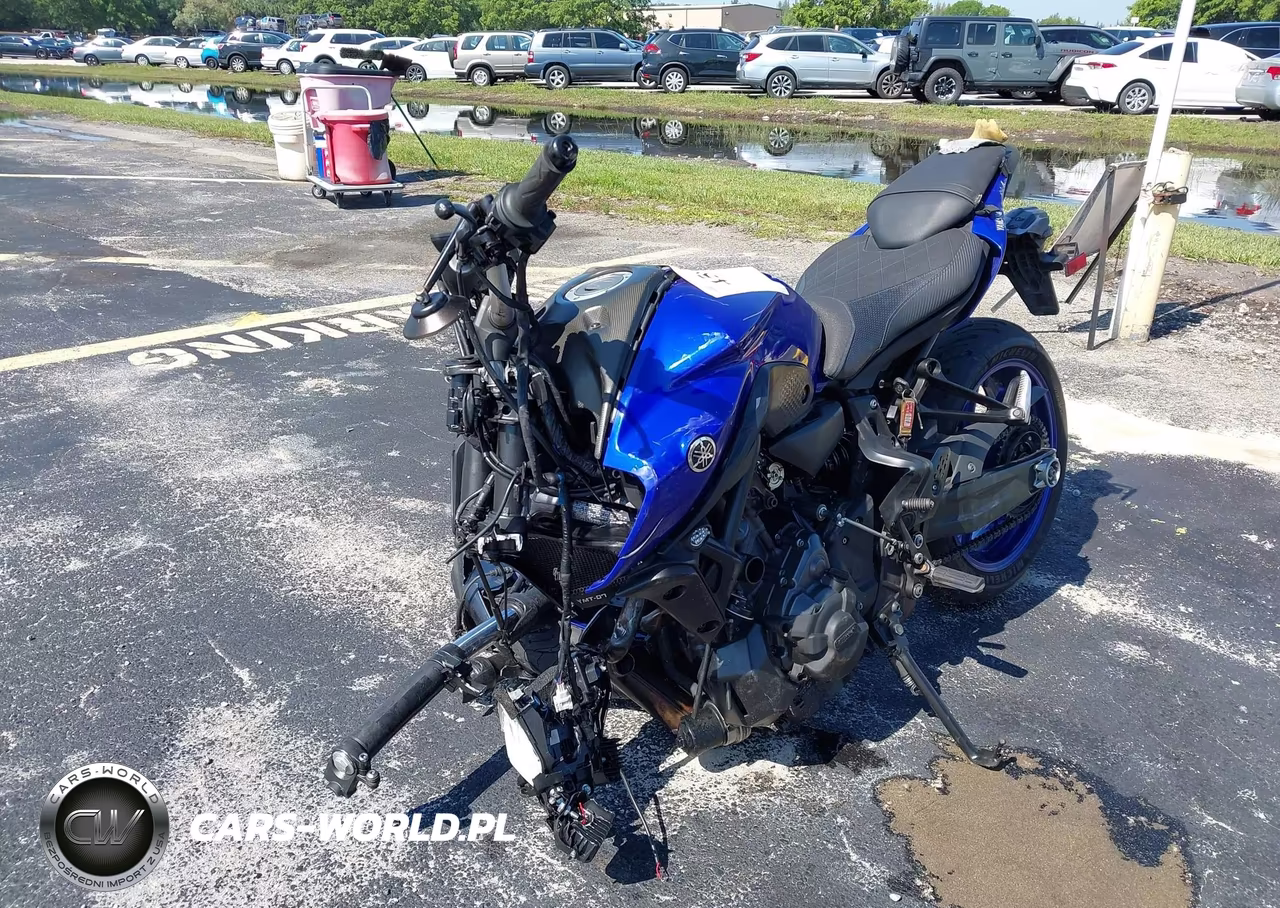2024 Yamaha Mt07 VIN:JYARM32E4RA010961 - 2