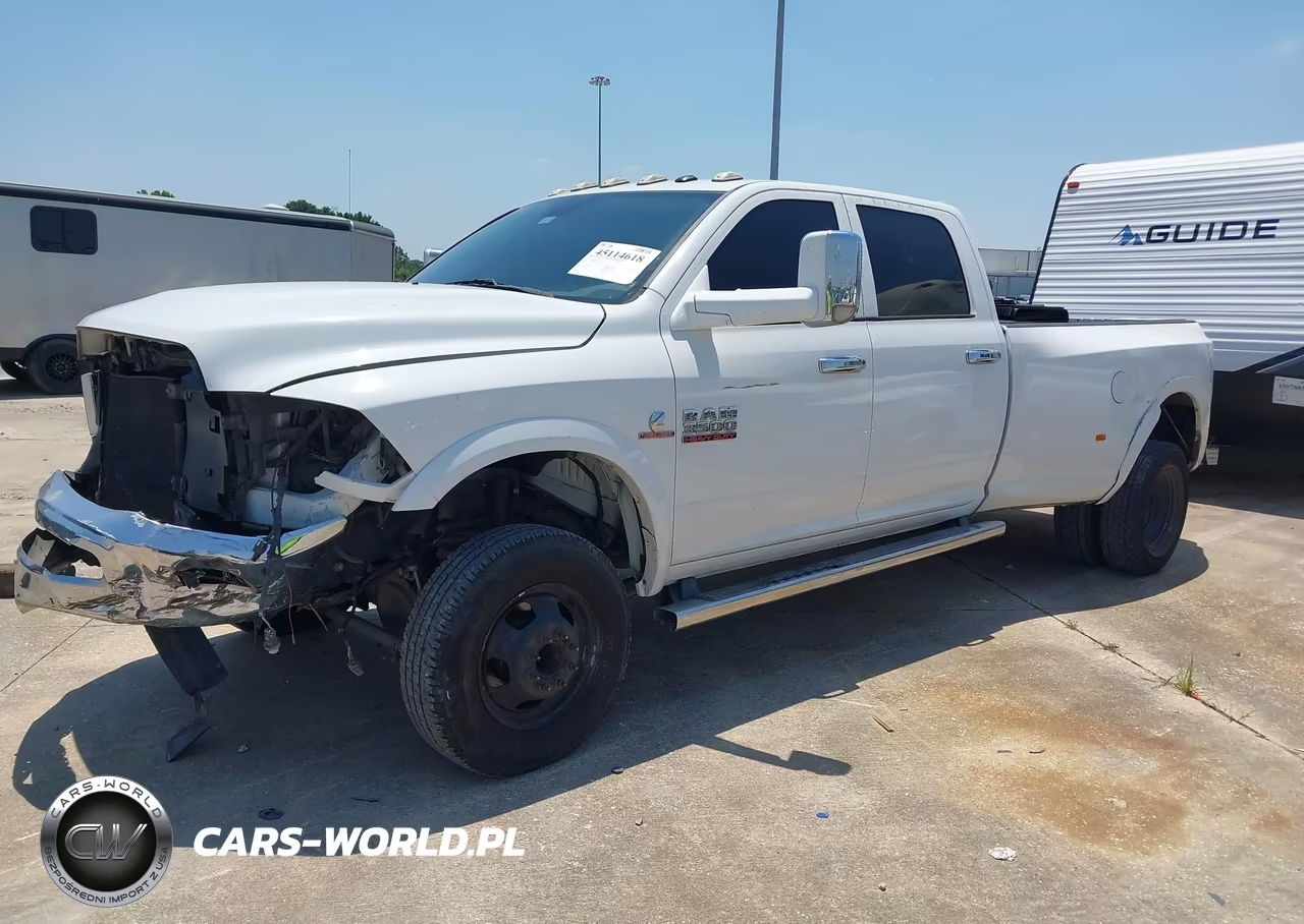 2017 Ram 3500 Tradesman 4X4 8' Box VIN:3C63RRGLXHG751919 - 2
