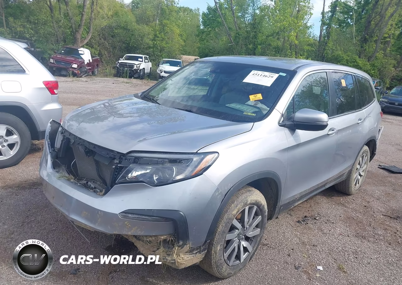 2021 Honda Pilot Awd Ex-L VIN:5FNYF6H5XMB098580 - 2