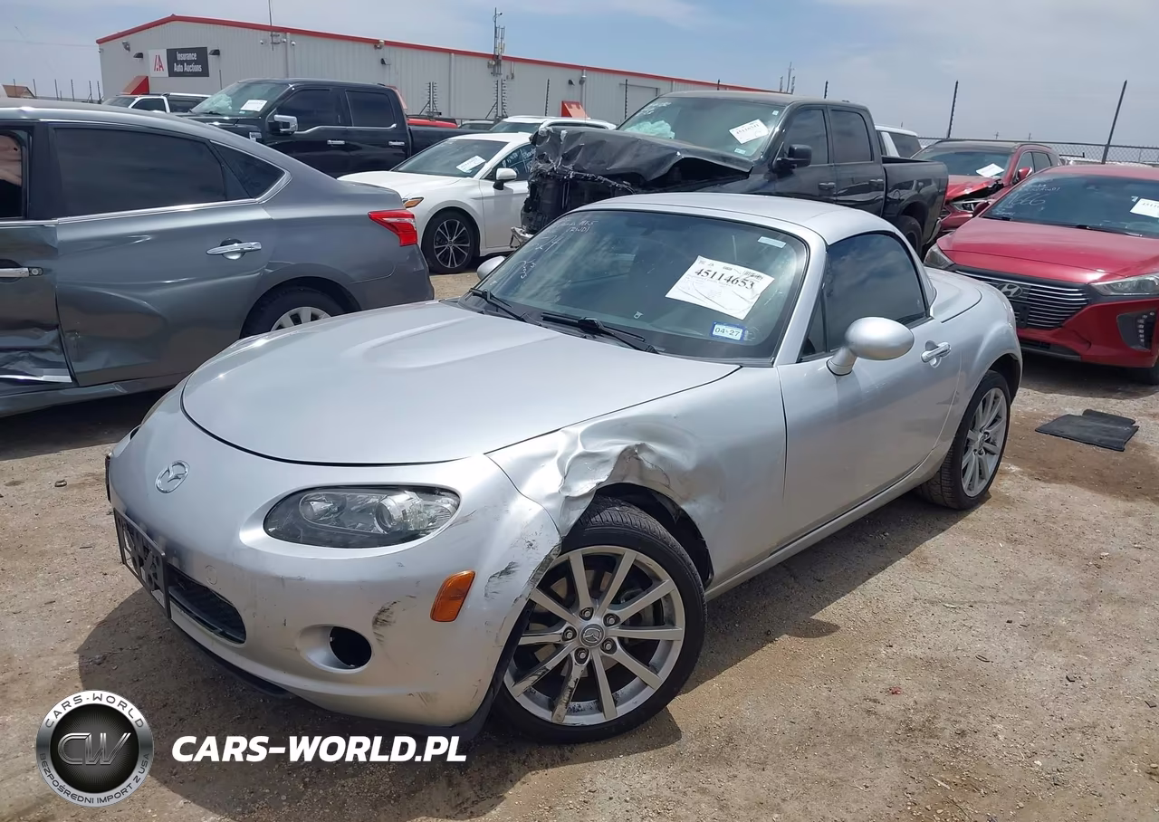 2008 Mazda Mx-5 Touring VIN:JM1NC26F180154524 - 2
