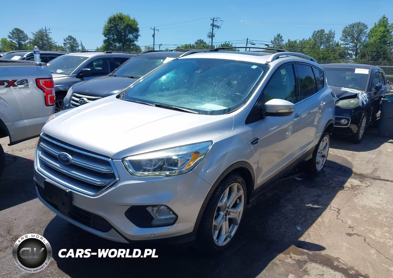 2017 Ford Escape Titanium VIN:1FMCU9J91HUE02502 - 2