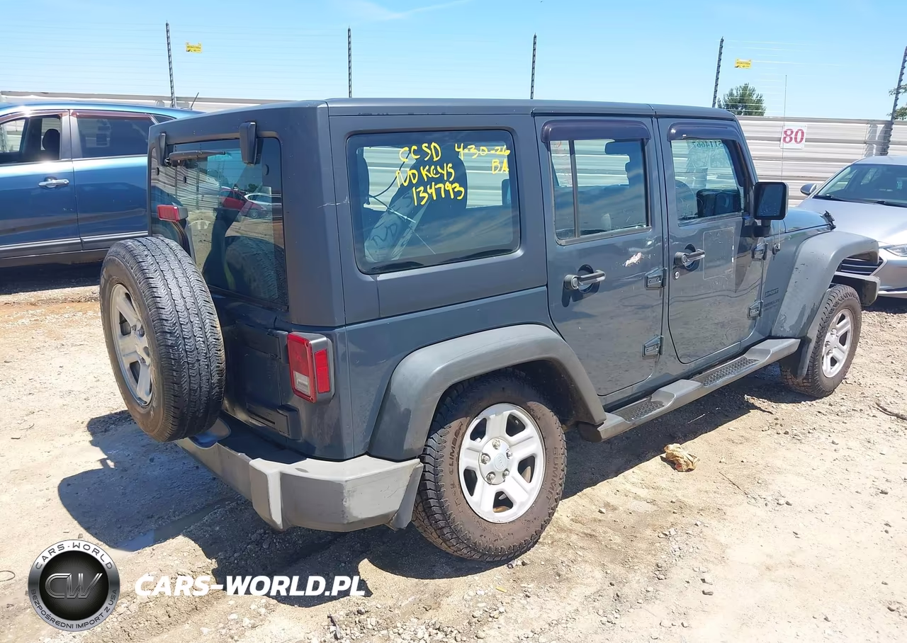 2016 Jeep Wrangler Unlimited Sport Rhd VIN:1C4BJWKG6GL312402 - 3