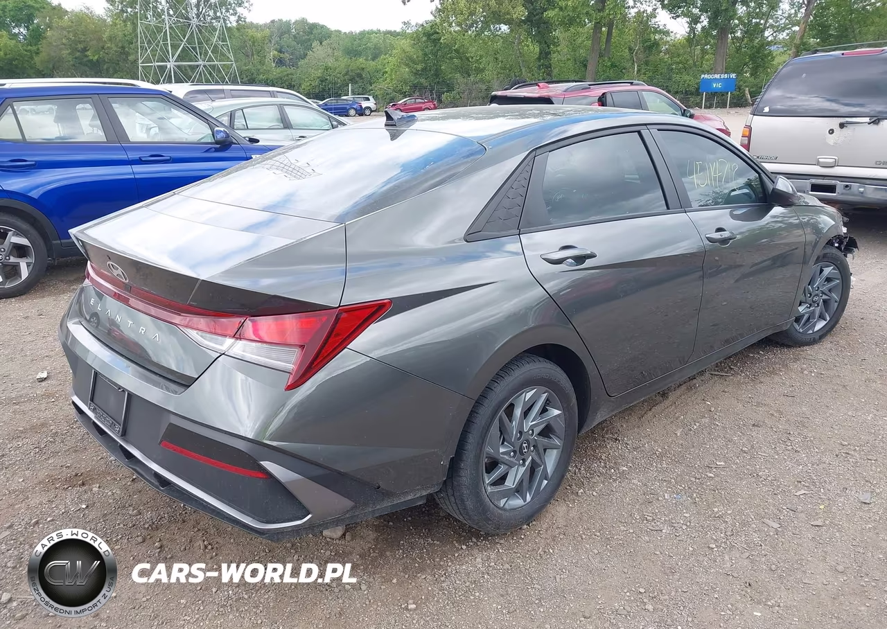 2024 Hyundai Elantra Sel VIN:KMHLM4DG4RU785026 - 4