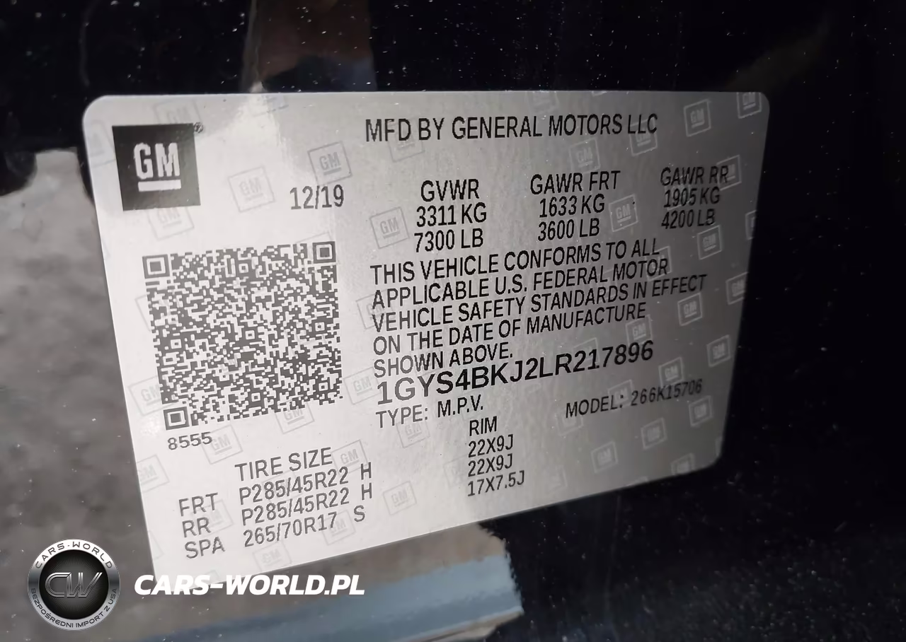 2020 Cadillac Escalade 4Wd Luxury VIN:1GYS4BKJ2LR217896 - 9