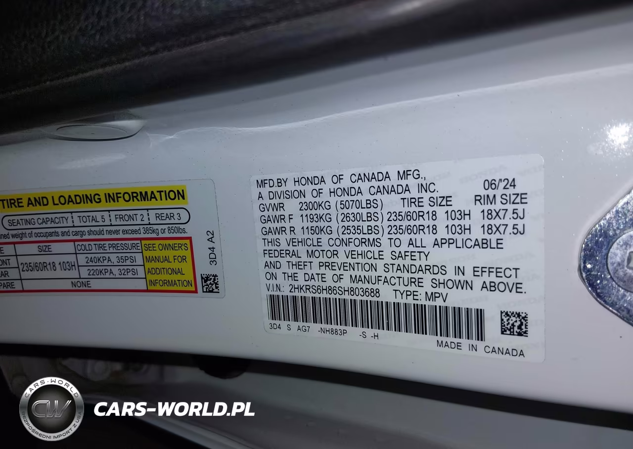 2025 Honda Cr-V Hybrid Sport-L VIN:2HKRS6H86SH803688 - 9