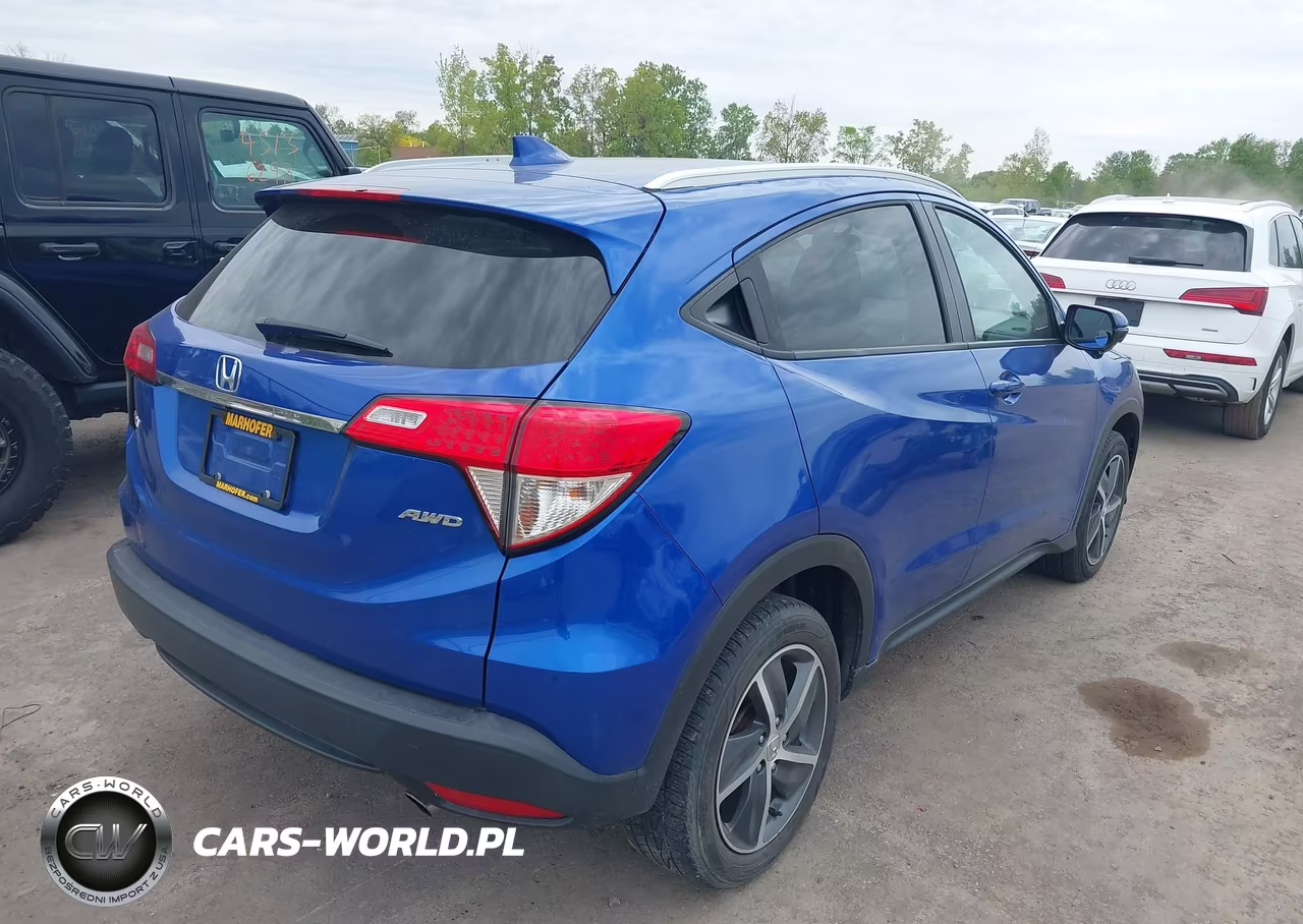 2021 Honda Hr-V Awd Ex VIN:3CZRU6H50MM706753 - 4