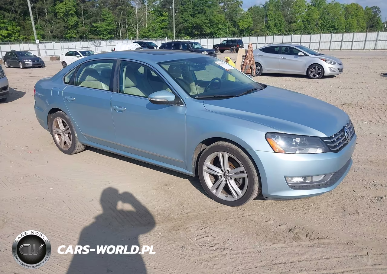 2012 Volkswagen Passat 2.0L Tdi Sel Premium