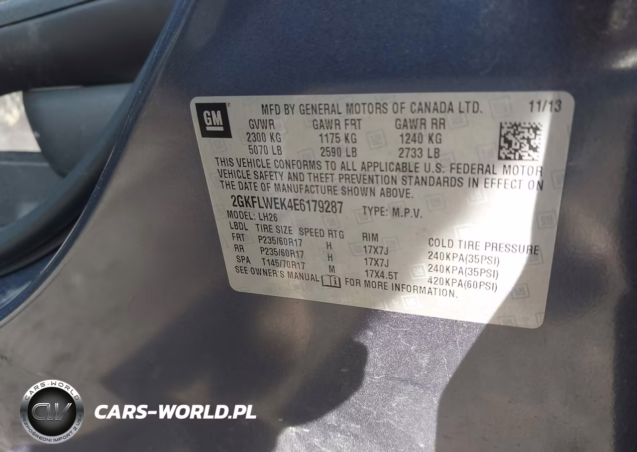 2014 GMC Terrain Sle-2 VIN:2GKFLWEK4E6179287 - 9