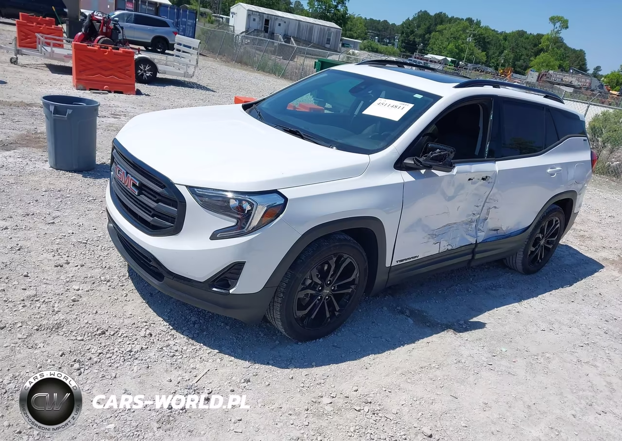 2021 GMC Terrain Fwd Slt VIN:3GKALPEV9ML326398 - 2