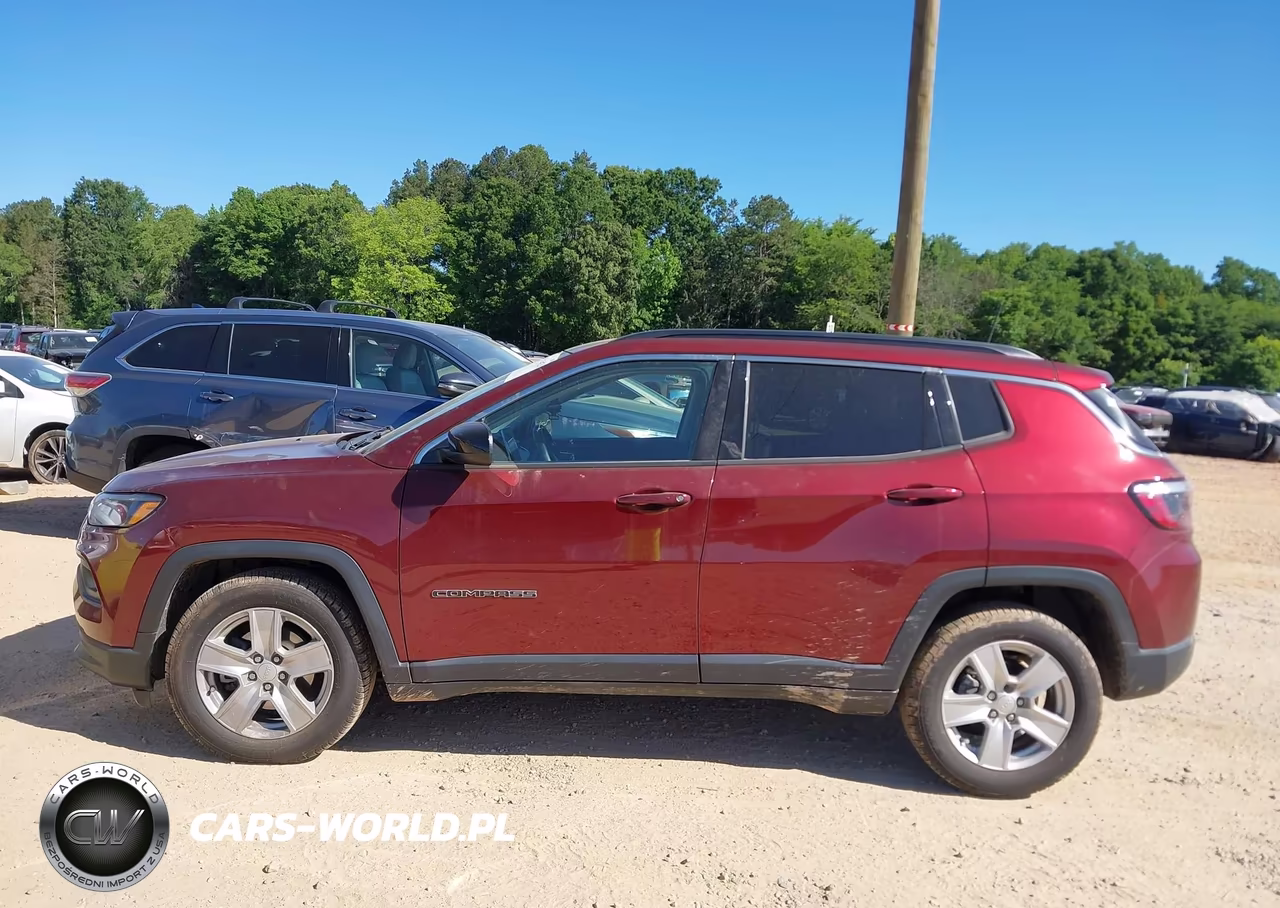 2022 Jeep Compass Latitude Fwd VIN:3C4NJCBB3NT176263 - 14