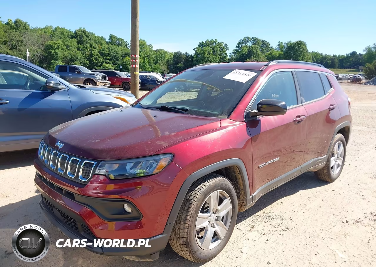2022 Jeep Compass Latitude Fwd VIN:3C4NJCBB3NT176263 - 2