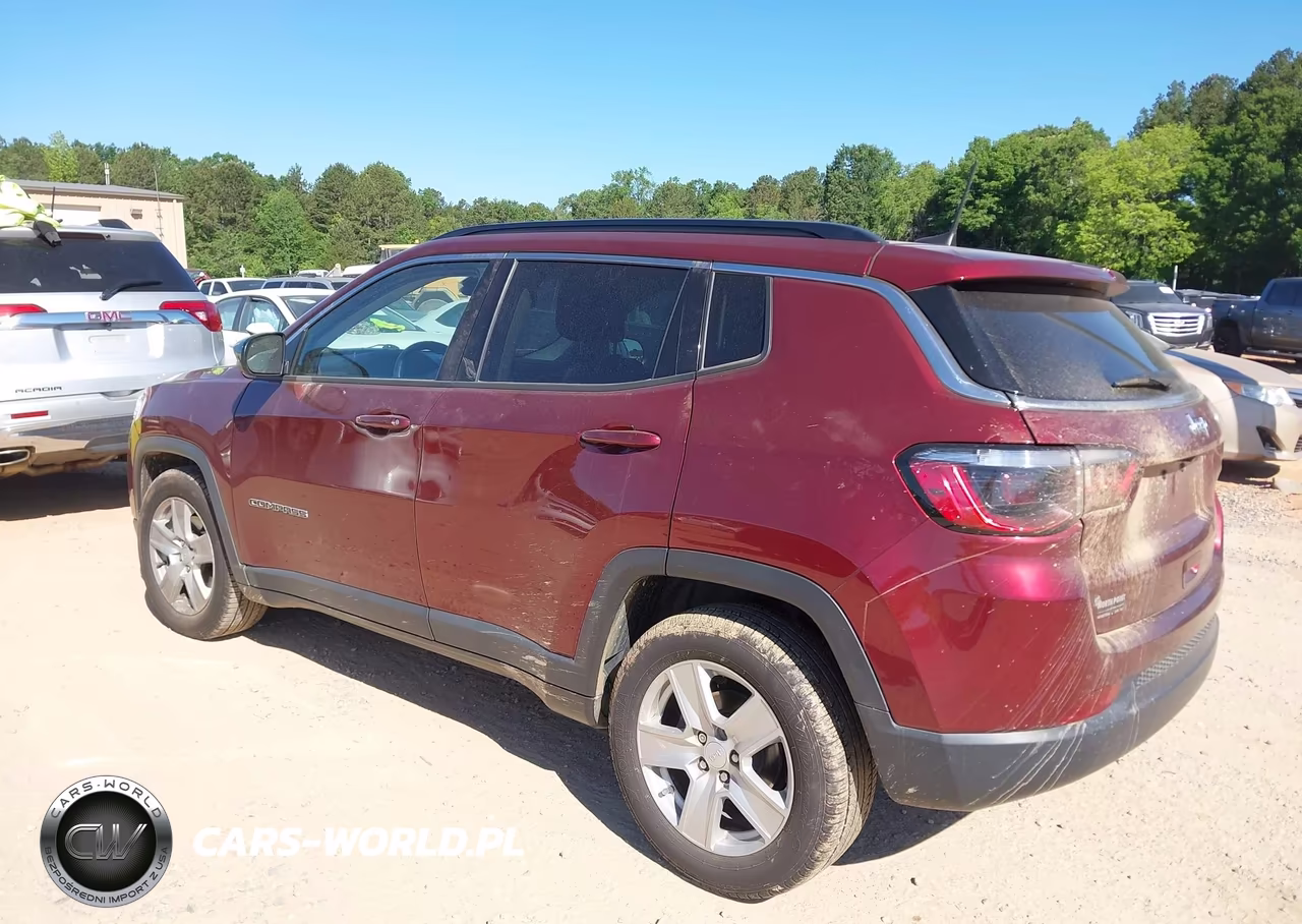 2022 Jeep Compass Latitude Fwd VIN:3C4NJCBB3NT176263 - 3
