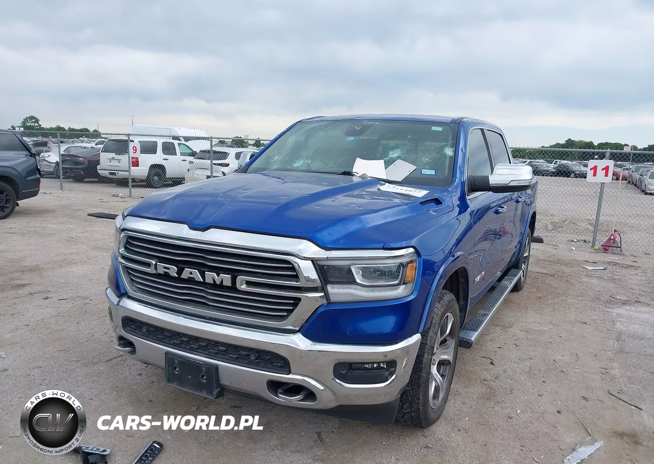 2019 Ram 1500 Laramie 4X4 5'7 Box VIN:1C6SRFJT0KN766270 - 2