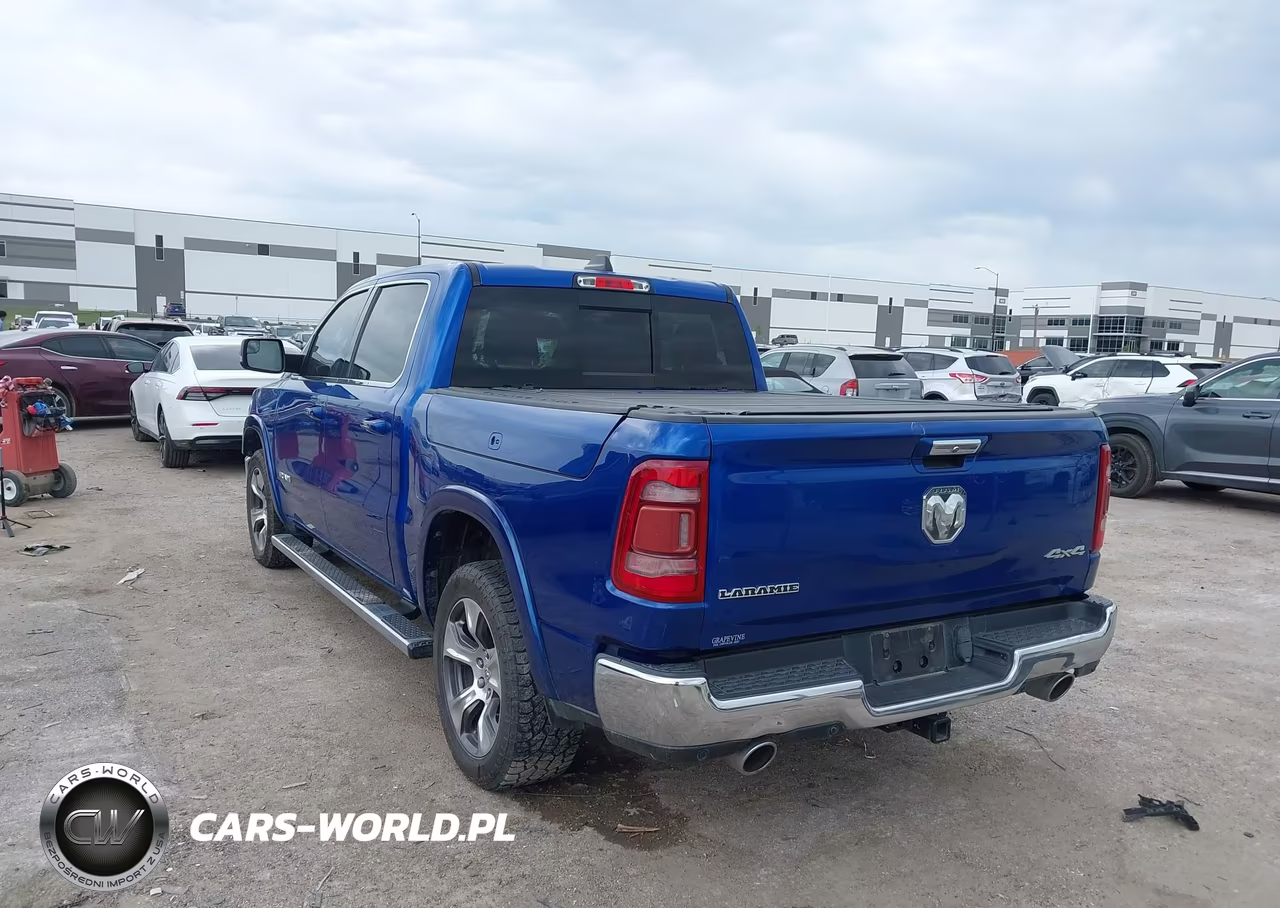 2019 Ram 1500 Laramie 4X4 5'7 Box VIN:1C6SRFJT0KN766270 - 3