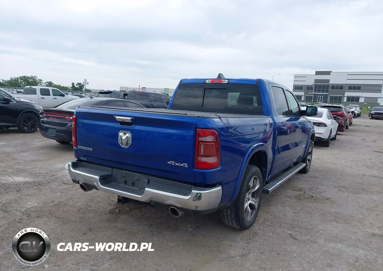 2019 Ram 1500 Laramie 4X4 5'7 Box VIN:1C6SRFJT0KN766270 - 4