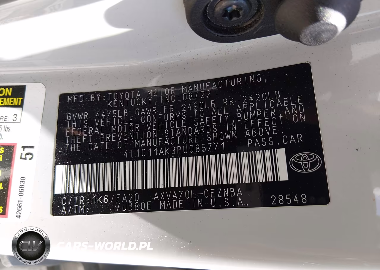 2023 Toyota Camry Le VIN:4T1C11AK3PU085771 - 9