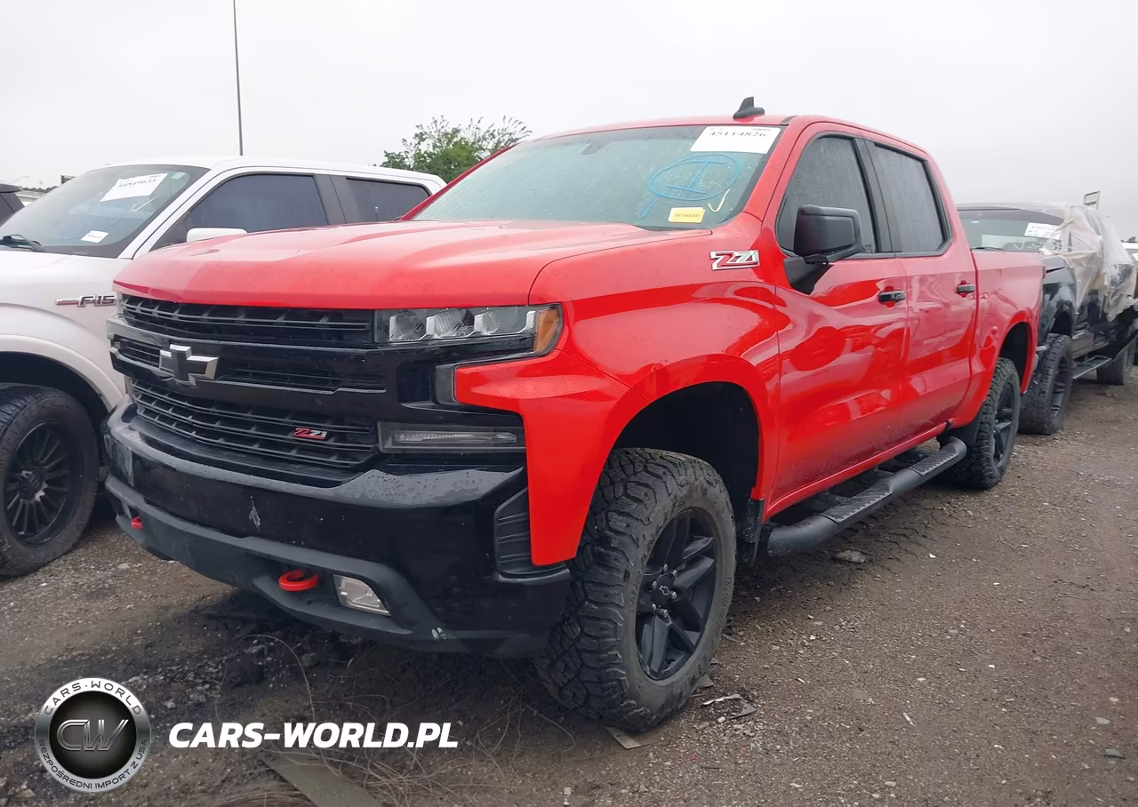 2020 Chevrolet Silverado 1500 4Wd Short Bed Lt Trail Boss VIN:1GCPYFED7LZ378130 - 2