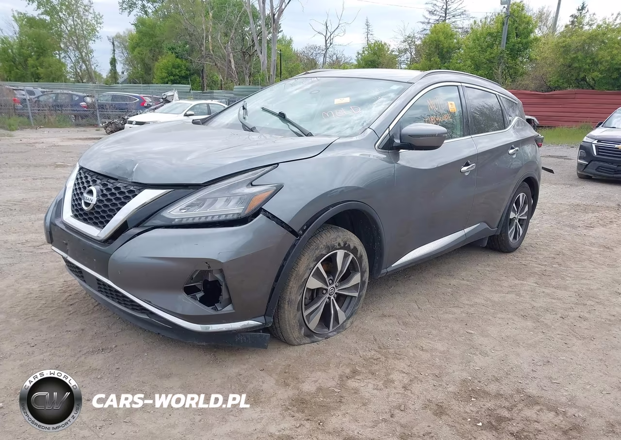 2020 Nissan Murano Sv Fwd VIN:5N1AZ2BJ1LN104110 - 2