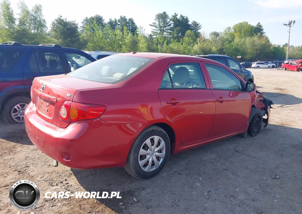 2009 Toyota Corolla Le VIN:2T1BU40EX9C101601 - 4
