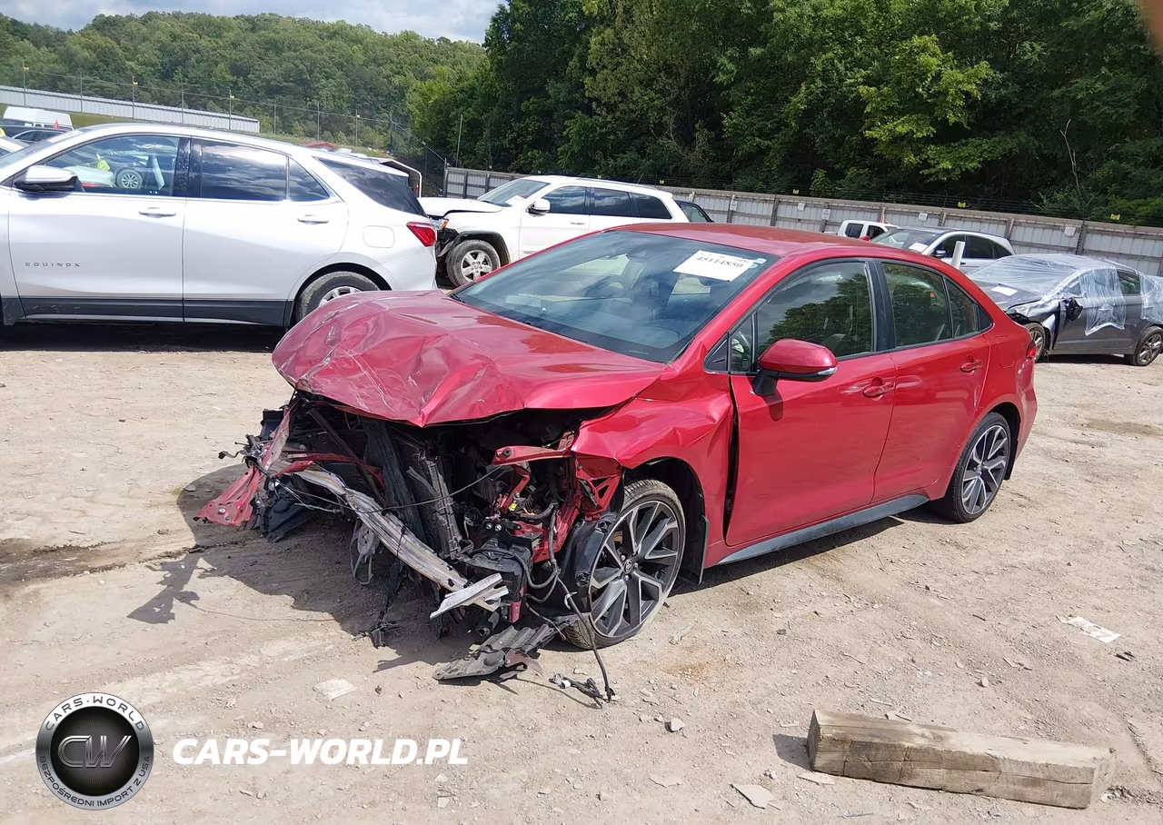 2021 Toyota Corolla Se VIN:JTDS4MCE8MJ076402 - 2