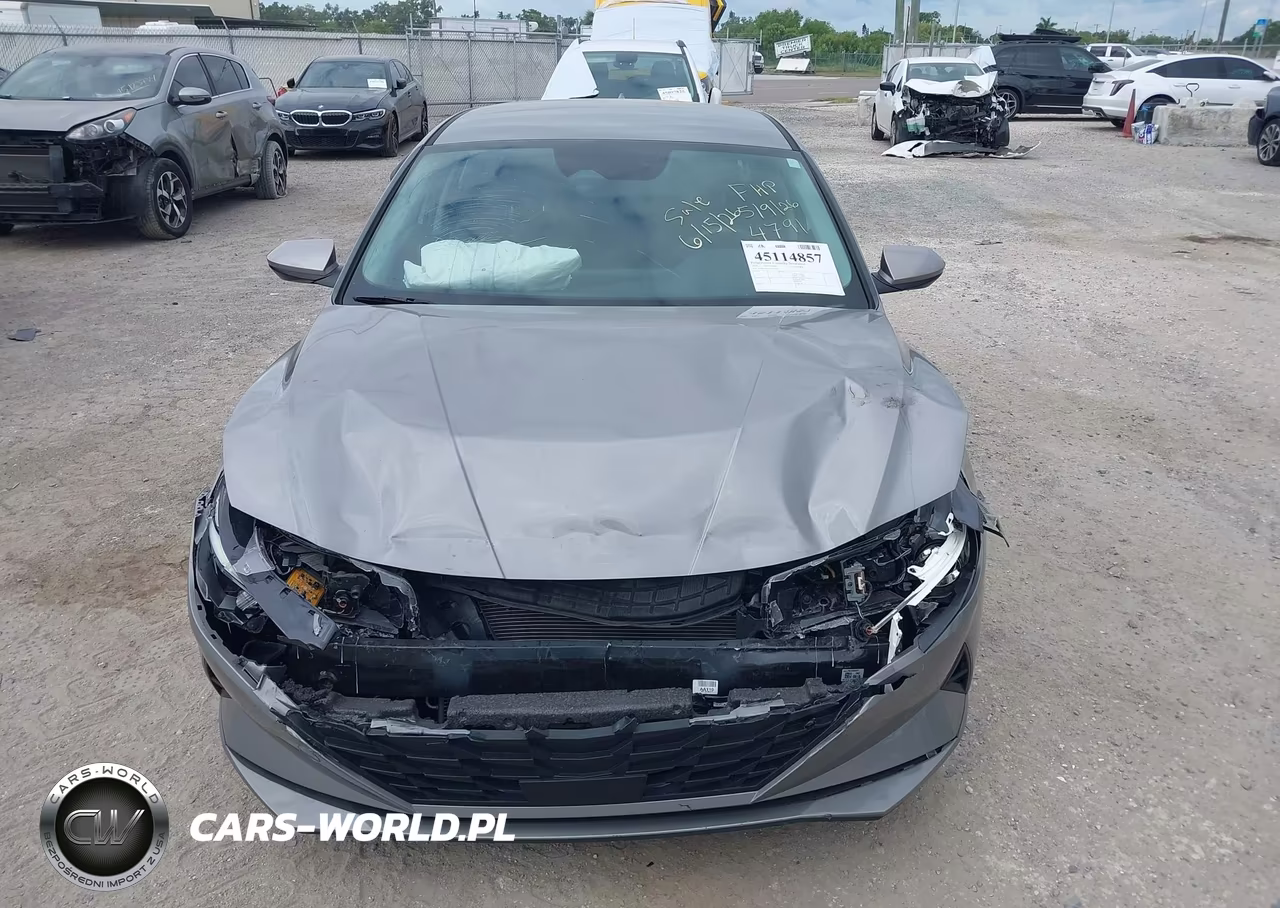 2023 Hyundai Elantra Sel VIN:KMHLS4AG1PU614791 - 12