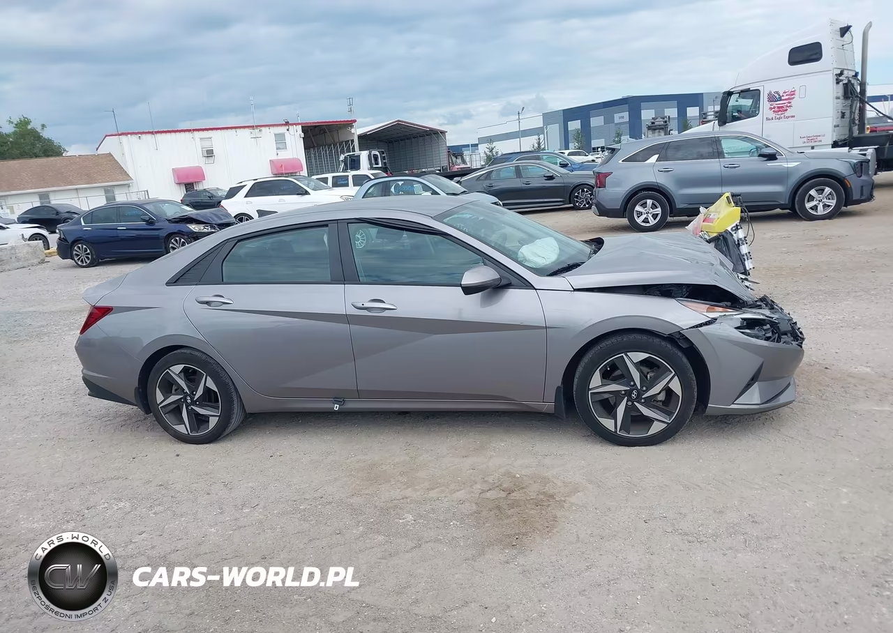 2023 Hyundai Elantra Sel VIN:KMHLS4AG1PU614791 - 13