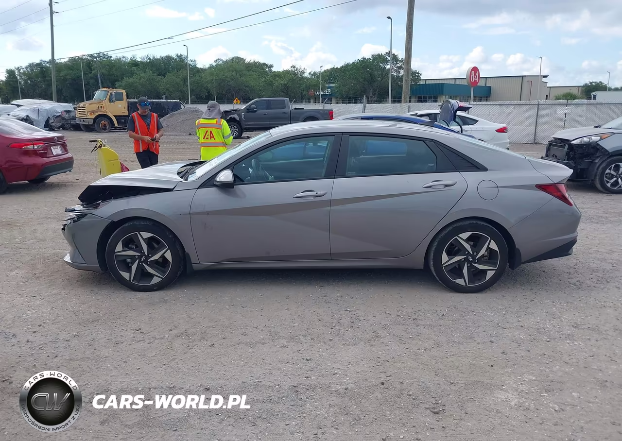 2023 Hyundai Elantra Sel VIN:KMHLS4AG1PU614791 - 14