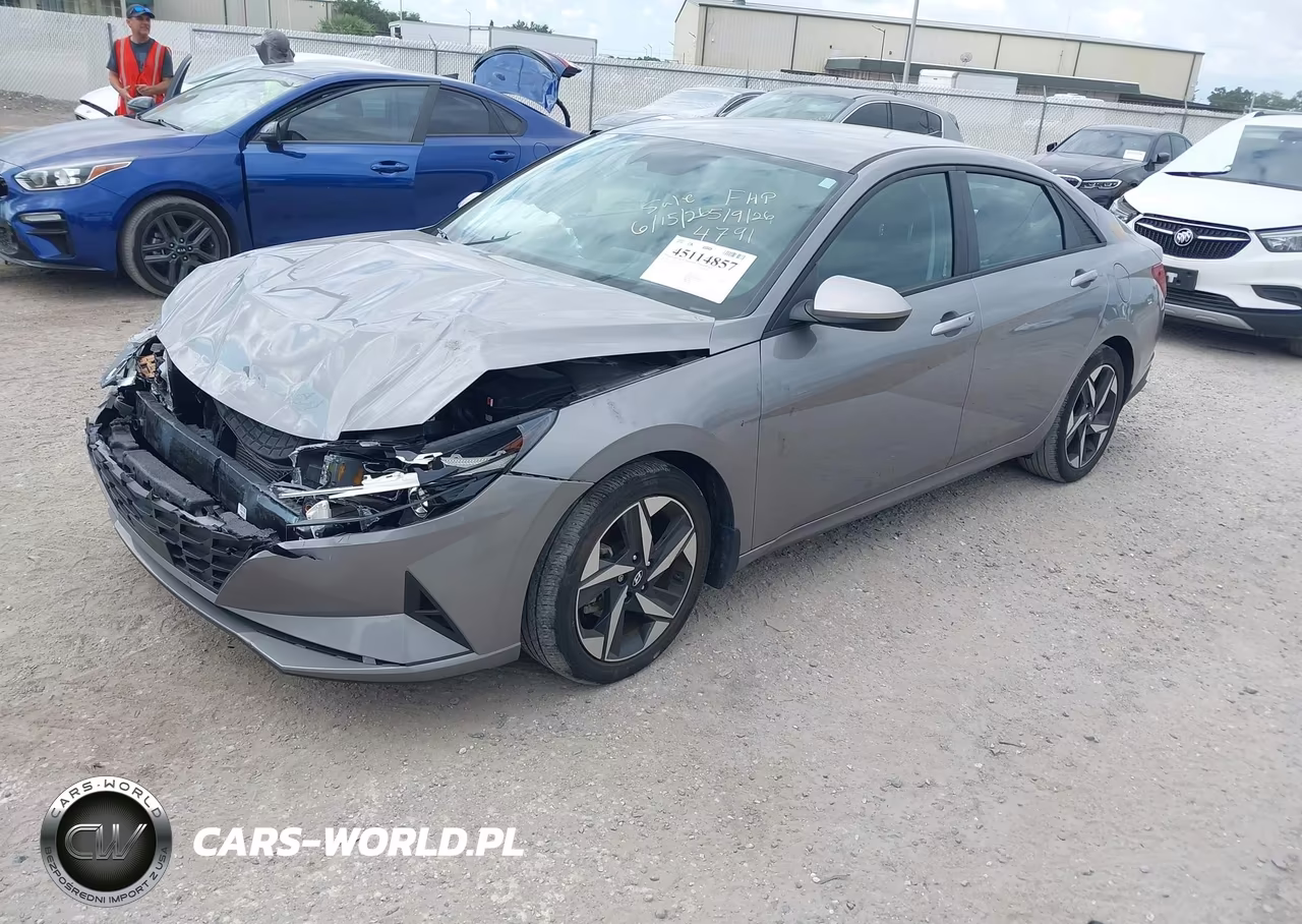 2023 Hyundai Elantra Sel VIN:KMHLS4AG1PU614791 - 2